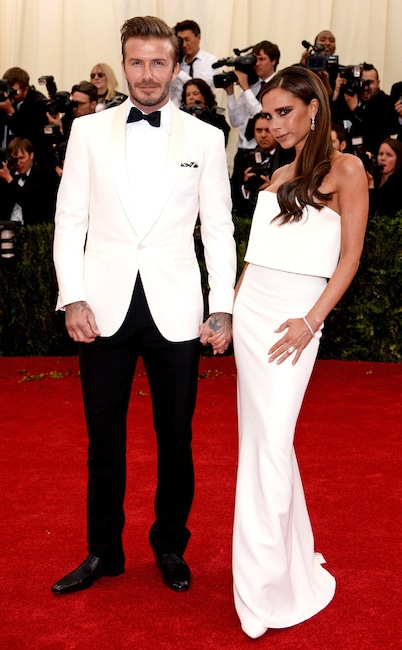 David Beckham, Victoria Beckham, MET Gala